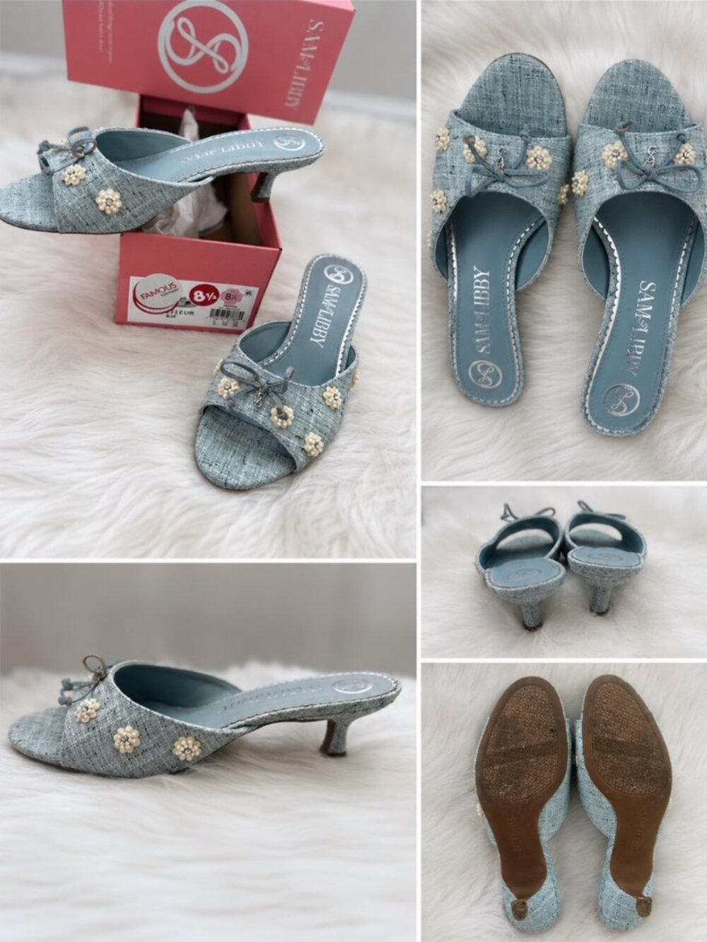 Sam & Libby Women's Olliefleur Kitten Heel
